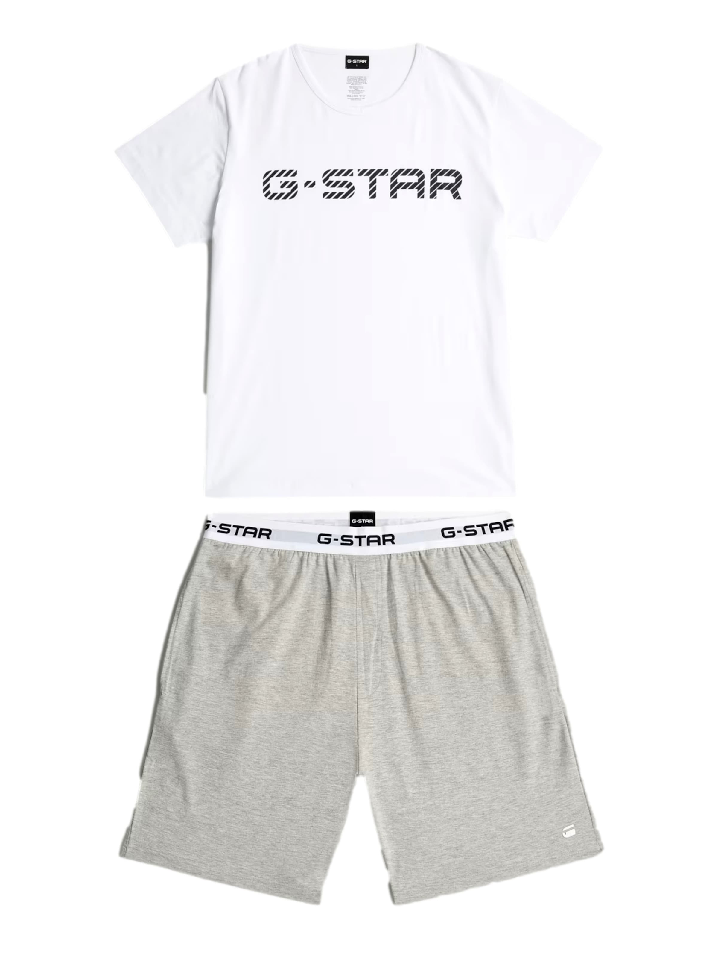 G-STAR Pajama short in Grey / Black / White, Item view