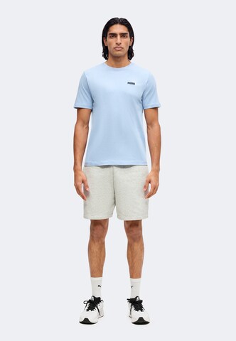 PUMA - Camisa funcionais ''ESS No. 1' em azul