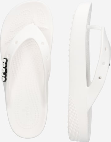 Séparateur d'orteils Crocs en blanc