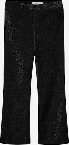 juoda NAME IT Platėjantis Kelnės 'NKFRoisin': priekis