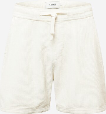 Regular Pantalon 'Rio' Shiwi en blanc : devant