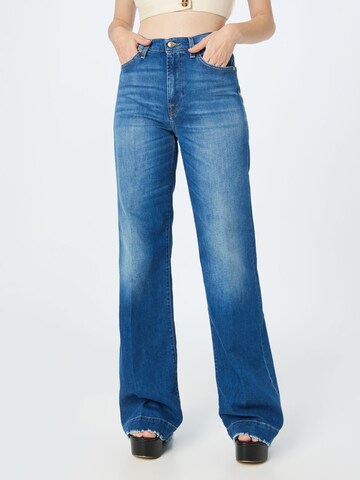 7 for all mankind Bootcut Farmer - kék: elől