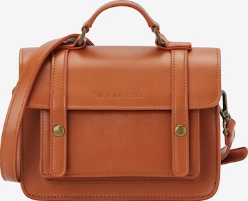 Victoria Hyde Handtas 'Cambridge Satchel' in Bruin: voorkant