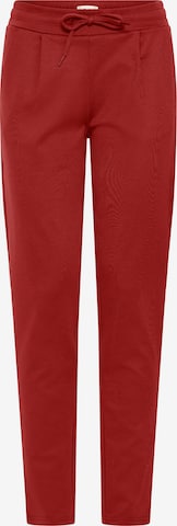 brūns ICHI Pakapēniski sašaurināts piegriezums Bikses 'IH Kate': no priekšpuses