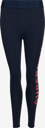 Superdry Leggings in Navy / Red, Item view