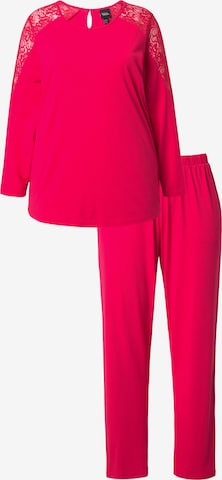 Ulla Popken Pajama in Pink: front