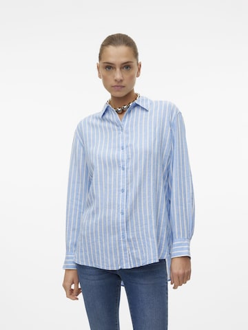 VERO MODA Блузка 'VMLinn' в Синий: спереди
