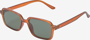 Lunettes de soleil 'Nick' SELECTED HOMME en marron : devant