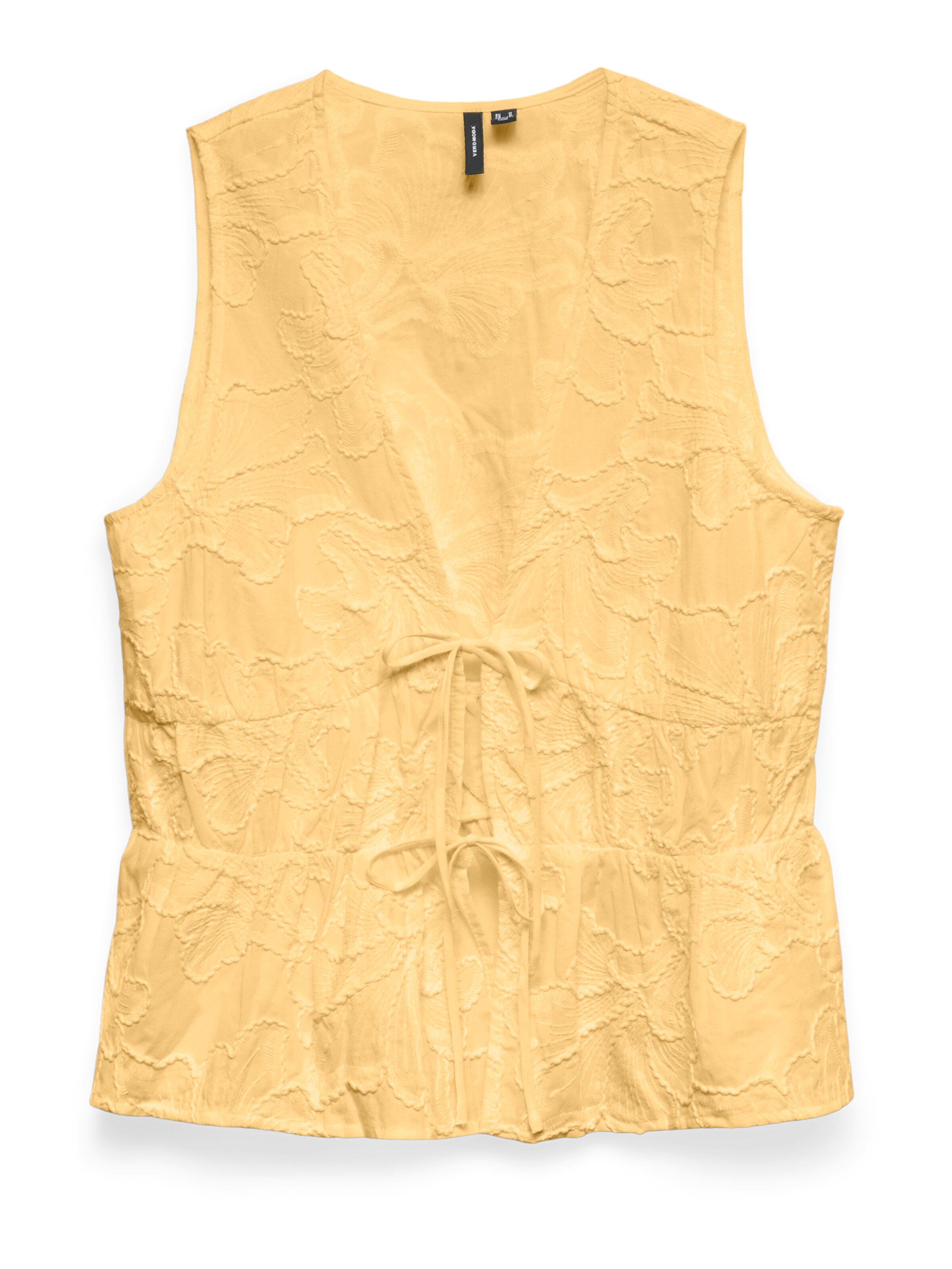 geltona VERO MODA Palaidinė 'VMANN': priekis