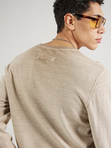 REPLAY Sweater 'Mesh' in Grey