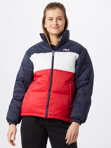 FILA Winter Jacket 'Sussi' in Blue: front