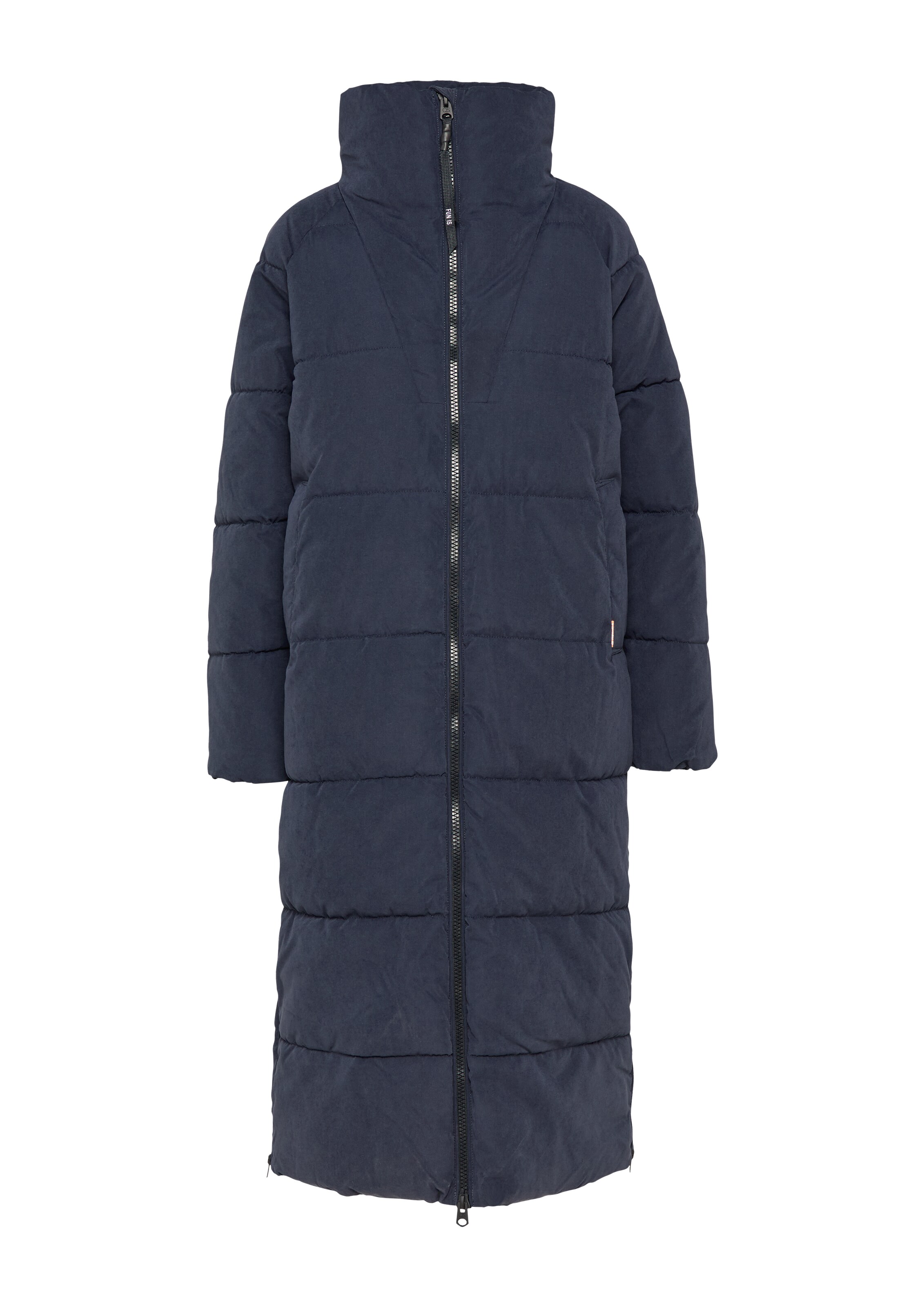 Manteau d’hiver QS en bleu : devant
