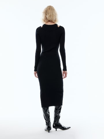 EDITED Πλεκτό φόρεμα 'Yandra' σε μαύρο