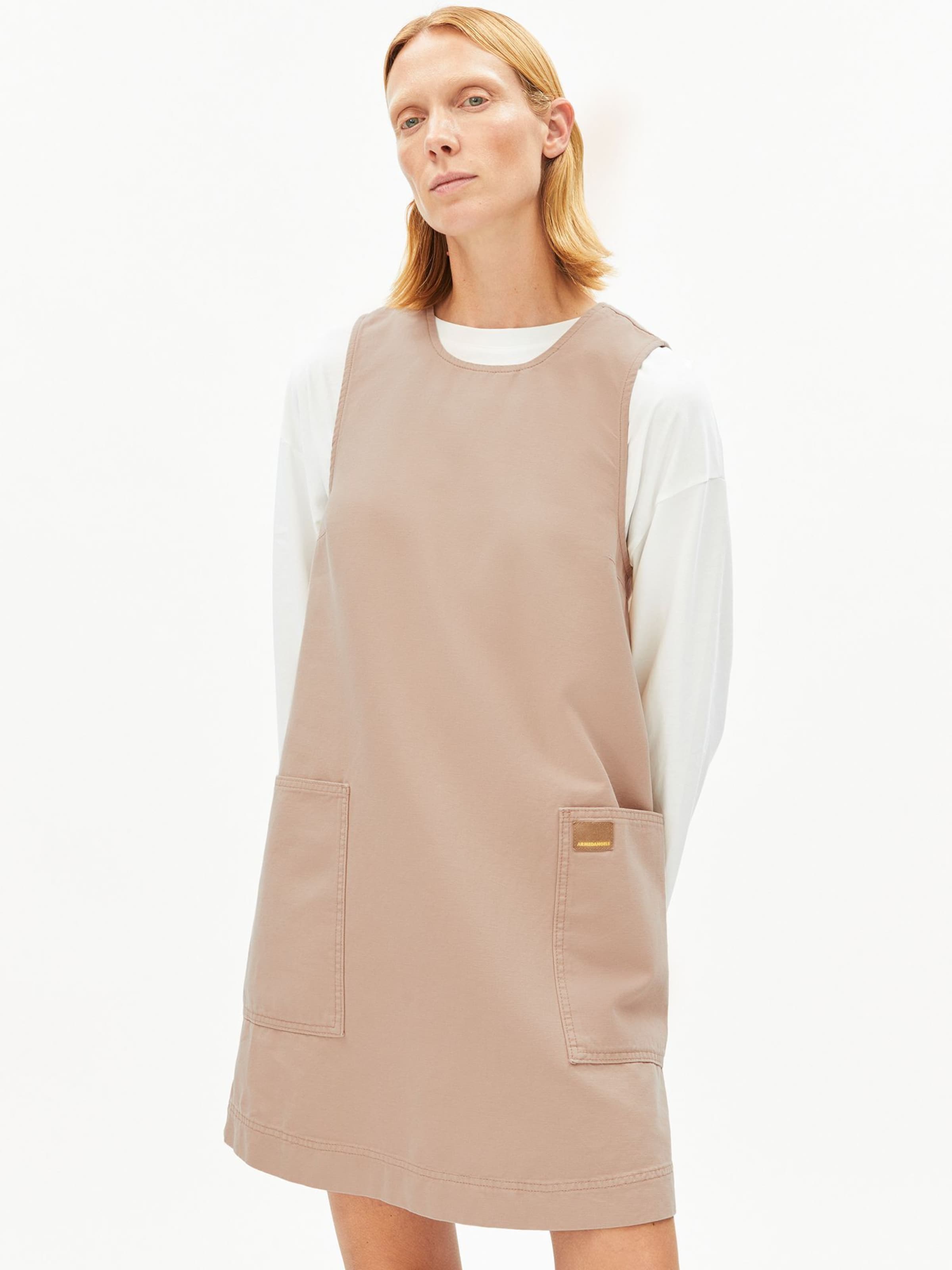 ARMEDANGELS WORKWEAR CANVAS in Braun: Vorderseite