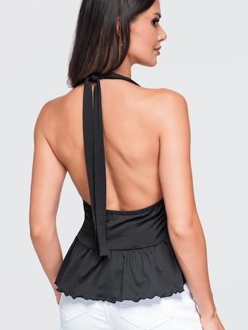Top di Ombre in nero