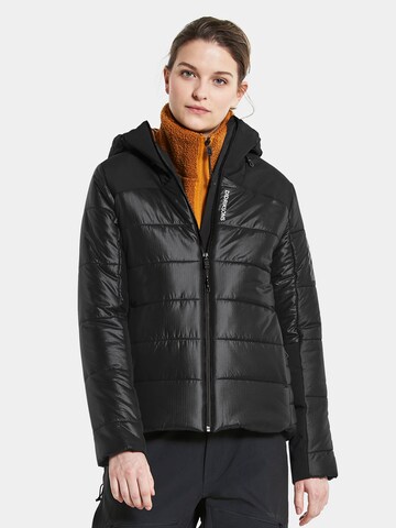 Didriksons Between-Season Jacket 'Carolina' in Black: front