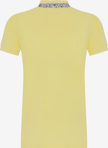 geltona DENIM CULTURE Marškinėliai 'Pam'
