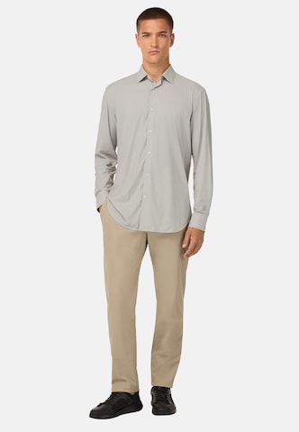 Coupe regular Chemise Boggi Milano en gris