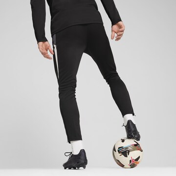 Coupe slim Pantalon de sport 'Individual Liga' PUMA en noir