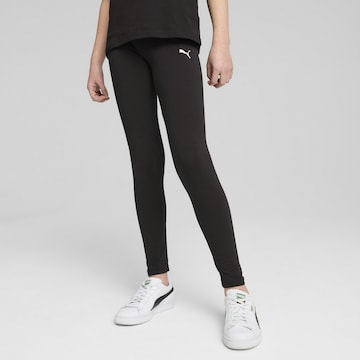 PUMA Skinny Leggings 'ESS' in Black: front