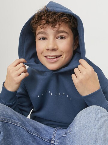 Jack & Jones Junior Sweatshirt 'Star' i blå