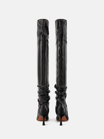 L37 HANDMADE SHOES Boots 'NEVER TO WALK IN SHADOWS' in Zwart