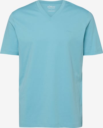 s.Oliver Shirt in Blue: front
