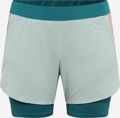 Only Play Curvy Shorts in azur / petrol, Produktansicht