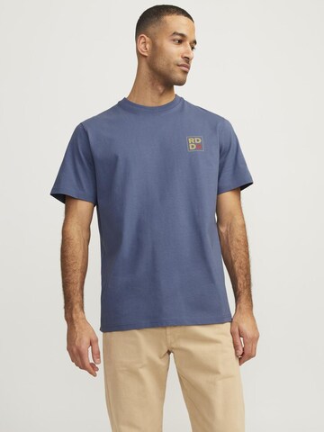R.D.D. ROYAL DENIM DIVISION Shirt in Blauw: voorkant