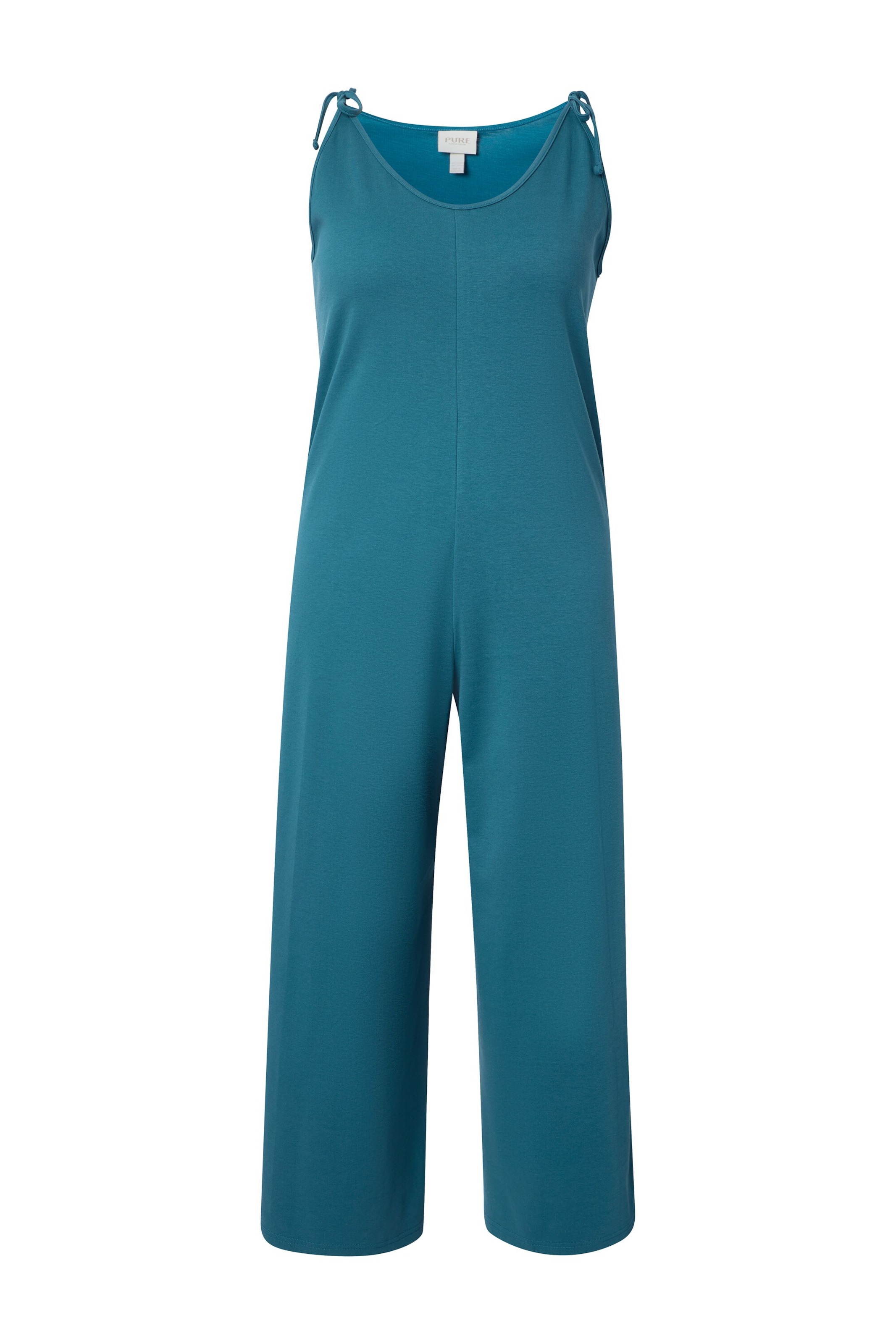 Ulla Popken Jumpsuit in de kleur Petrol, Productweergave