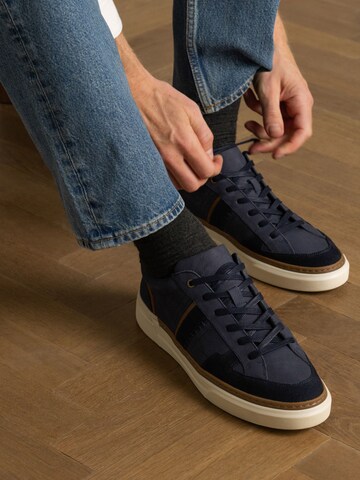 Baskets basses no stress en bleu