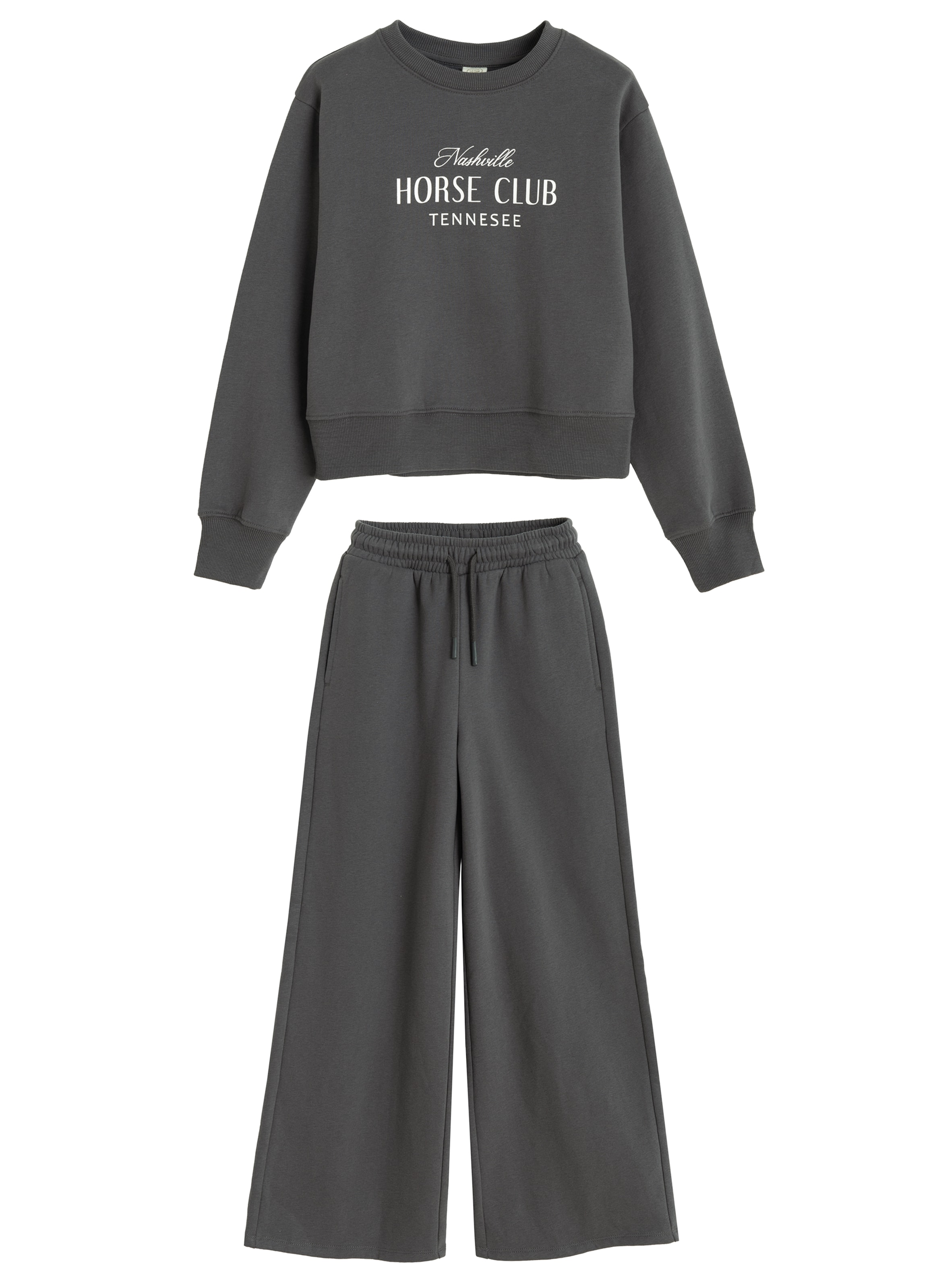 COOL CLUB by SMYK Jogginganzug in Schwarz: Vorderseite