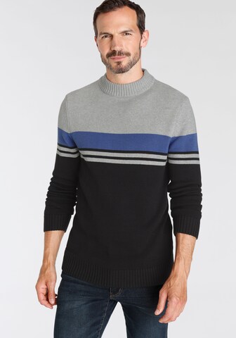 Man's World Sweater in Grey: front