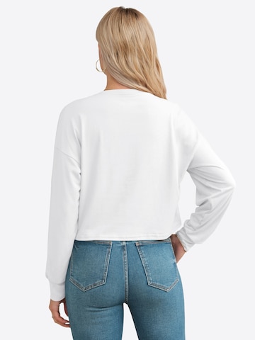 T-shirt Imily Bela en blanc : derrière