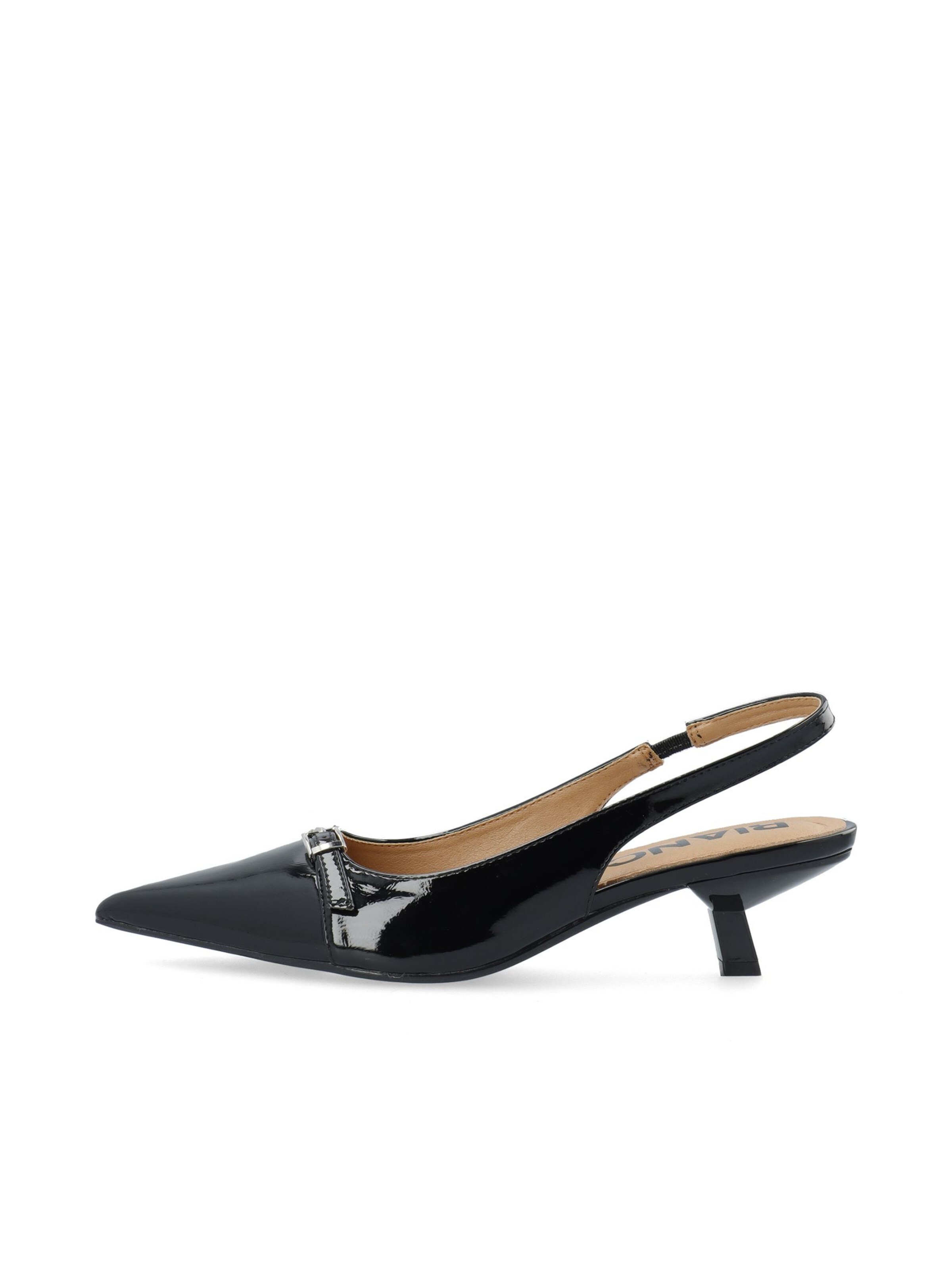 Bianco Slingback pumps 'KRISTIN ' in Black: front