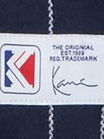 Karl Kani Kurtka outdoor 'Pinstripes' w kolorze niebieski