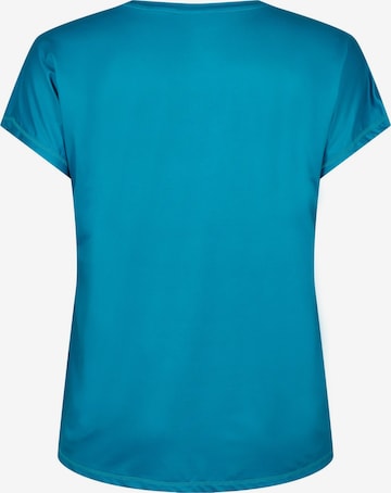 Active by Zizzi Shirt 'Abasic' in Blauw