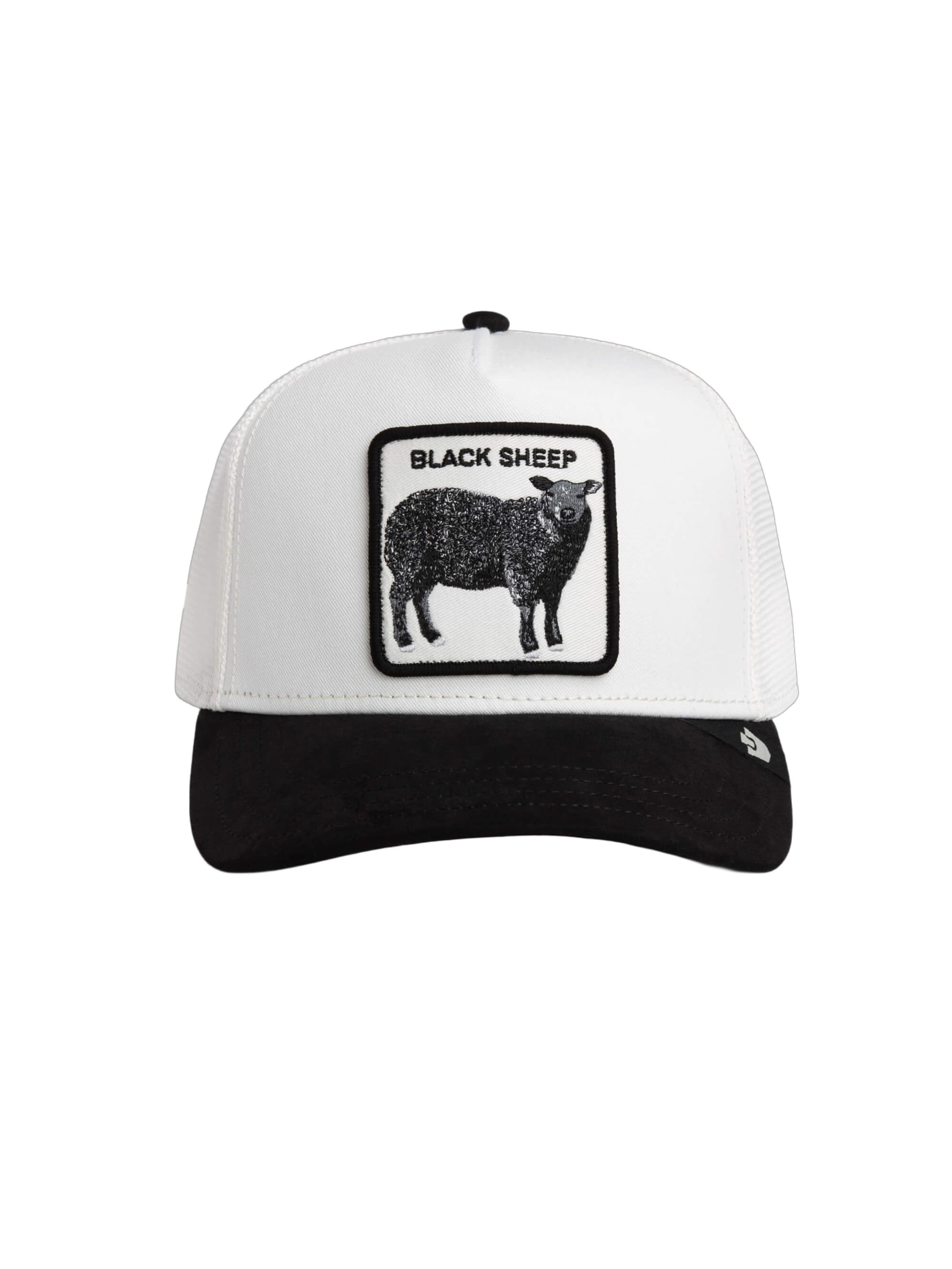 GOORIN Bros. Cap 'Suede Sheep' in Black: front