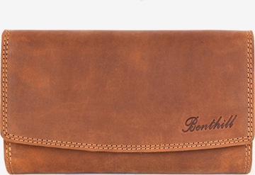 Benthill Wallet in Brown: front