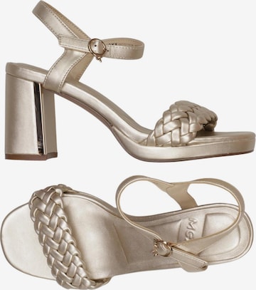 MEXX Sandalen 37 in Gold: Vorderseite