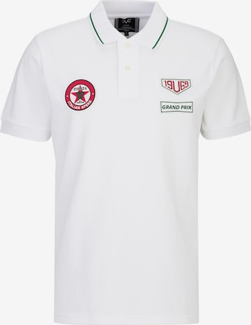 19V69 ITALIA - Camiseta 'Emilio' en blanco: frente