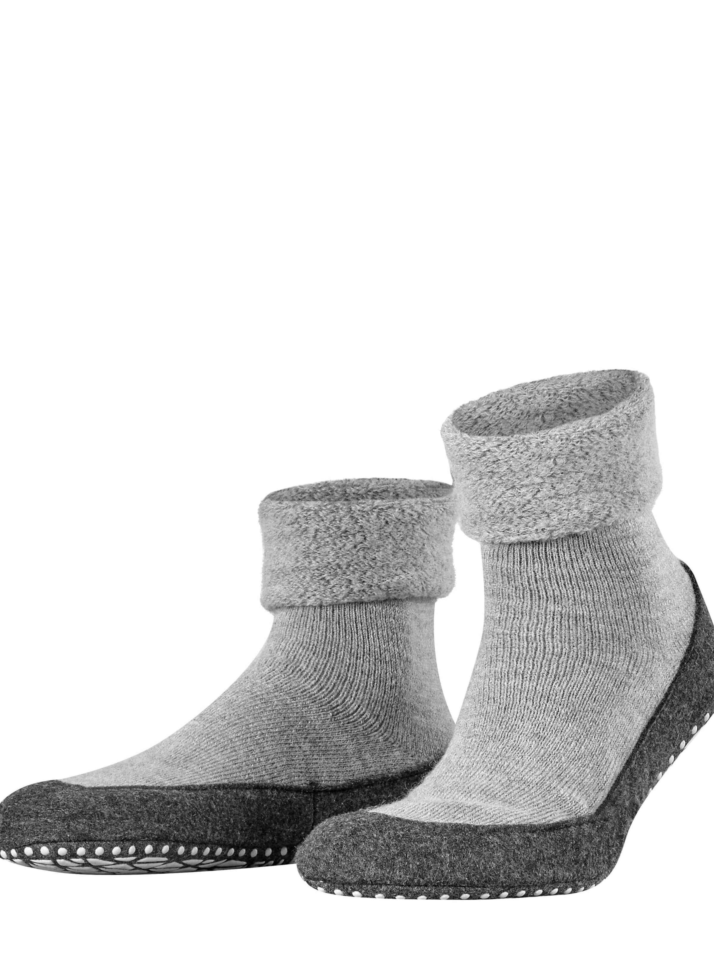 FALKE Hausschuh 'Cosyshoe'‌‌‌ in Grau: Vorderseite