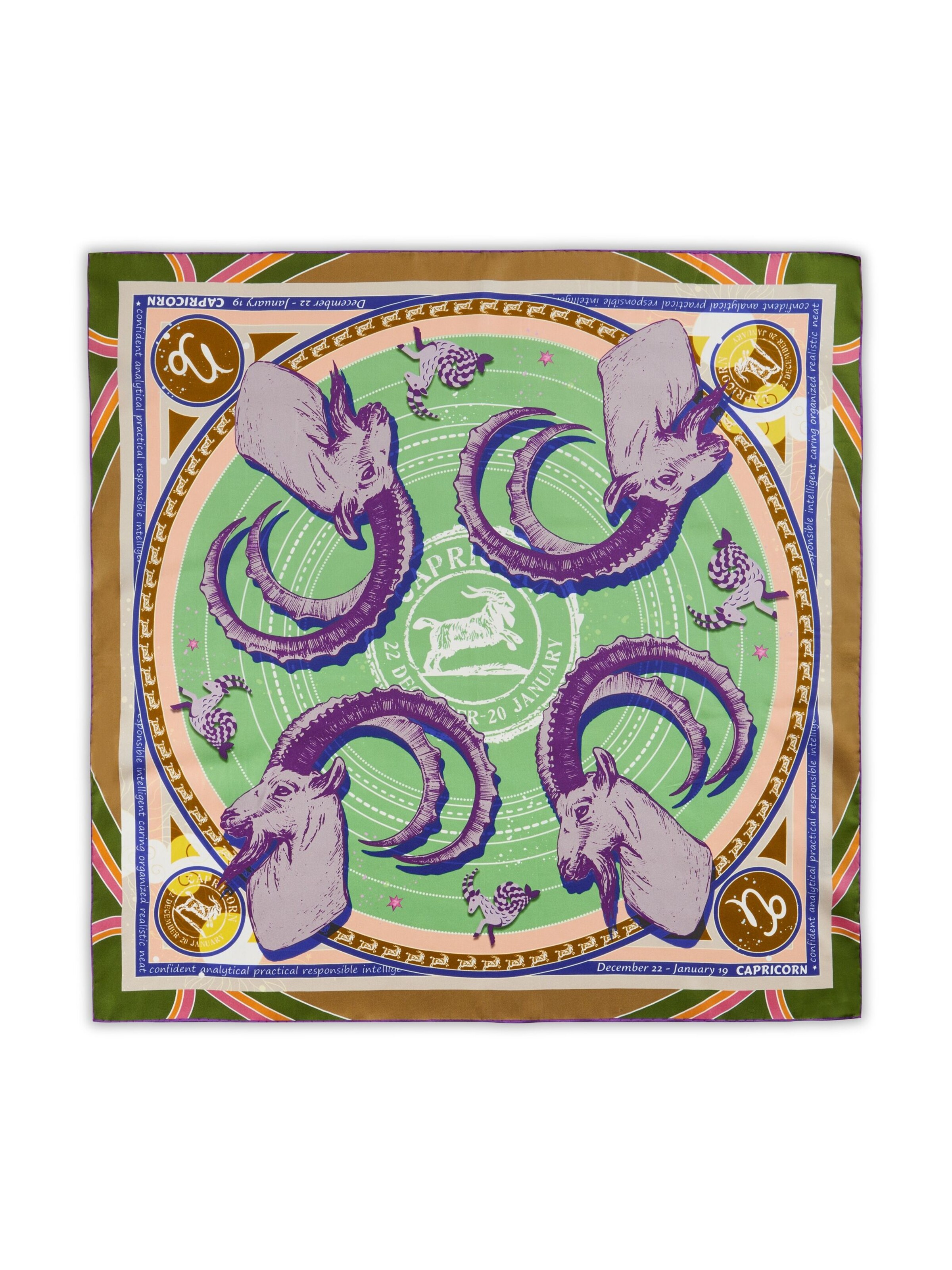 CODELLO Shawl in Green