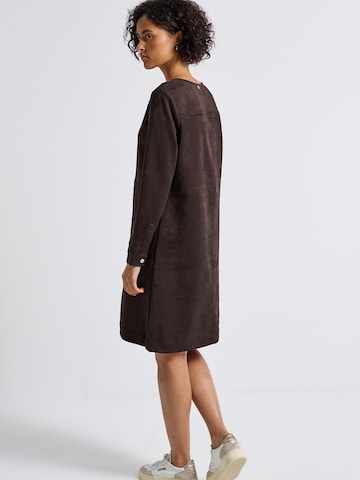 STREET ONE Kleid in Braun