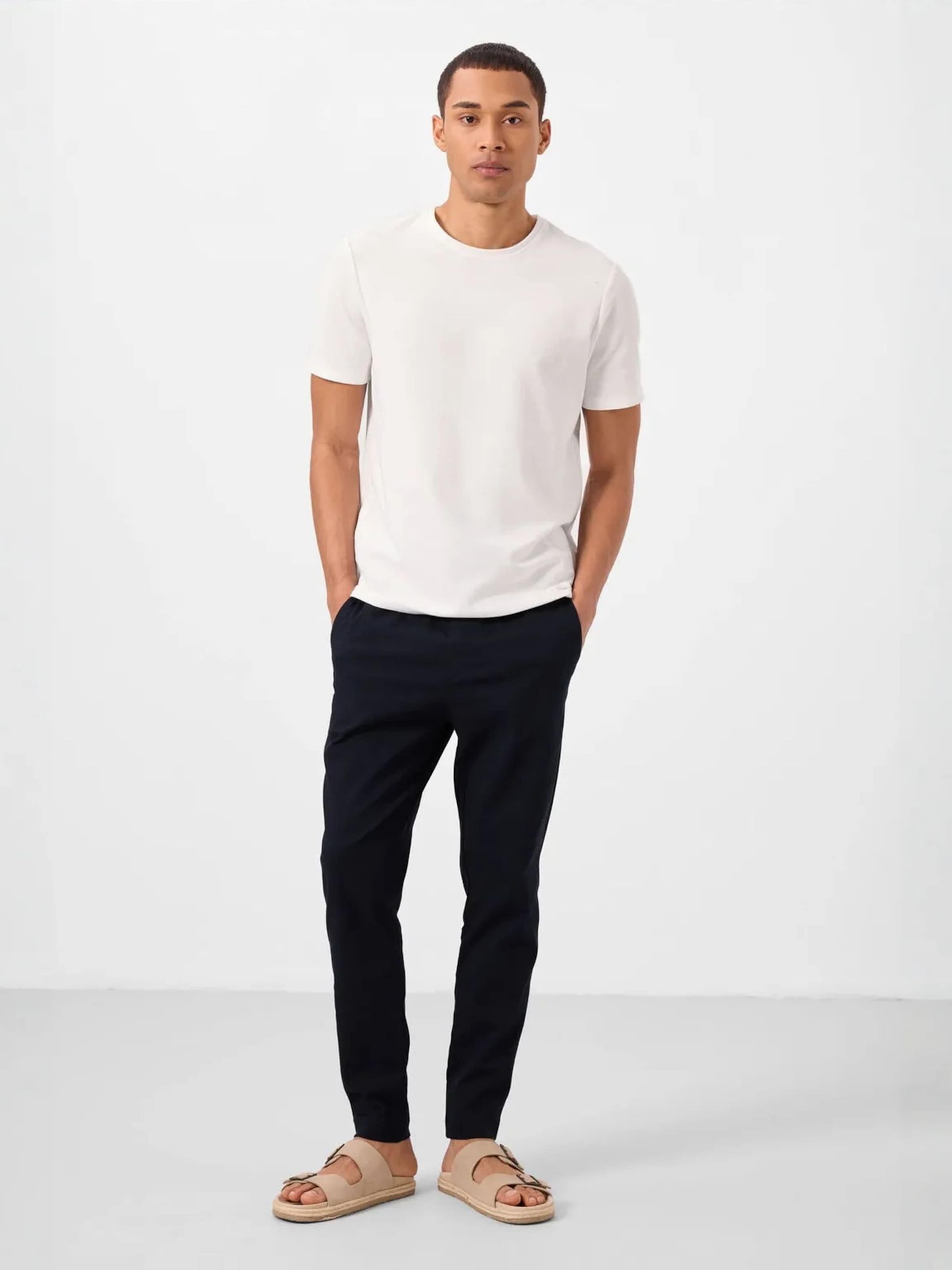 Tommy Life - Regular Calças em preto