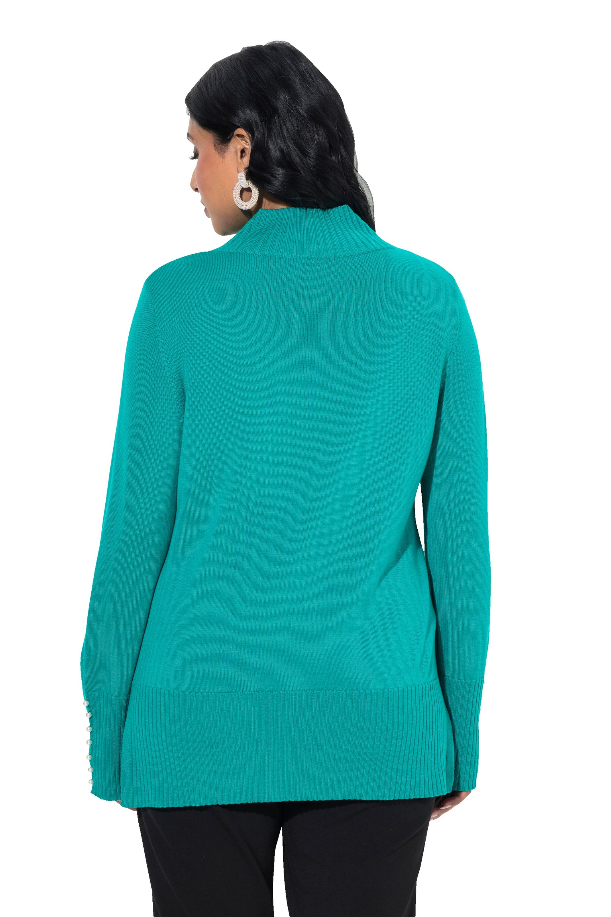 Pull-over Ulla Popken en bleu