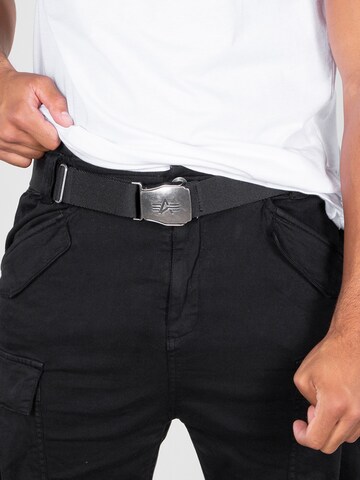 ALPHA INDUSTRIES - Cinturón en negro: frente