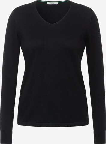 CECIL Sweater in Black: front