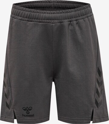 Regular Pantalon 'Offgrid' Hummel en gris : devant