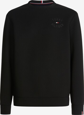 Tommy Hilfiger Sport Sportsweatshirt in Schwarz: predná strana